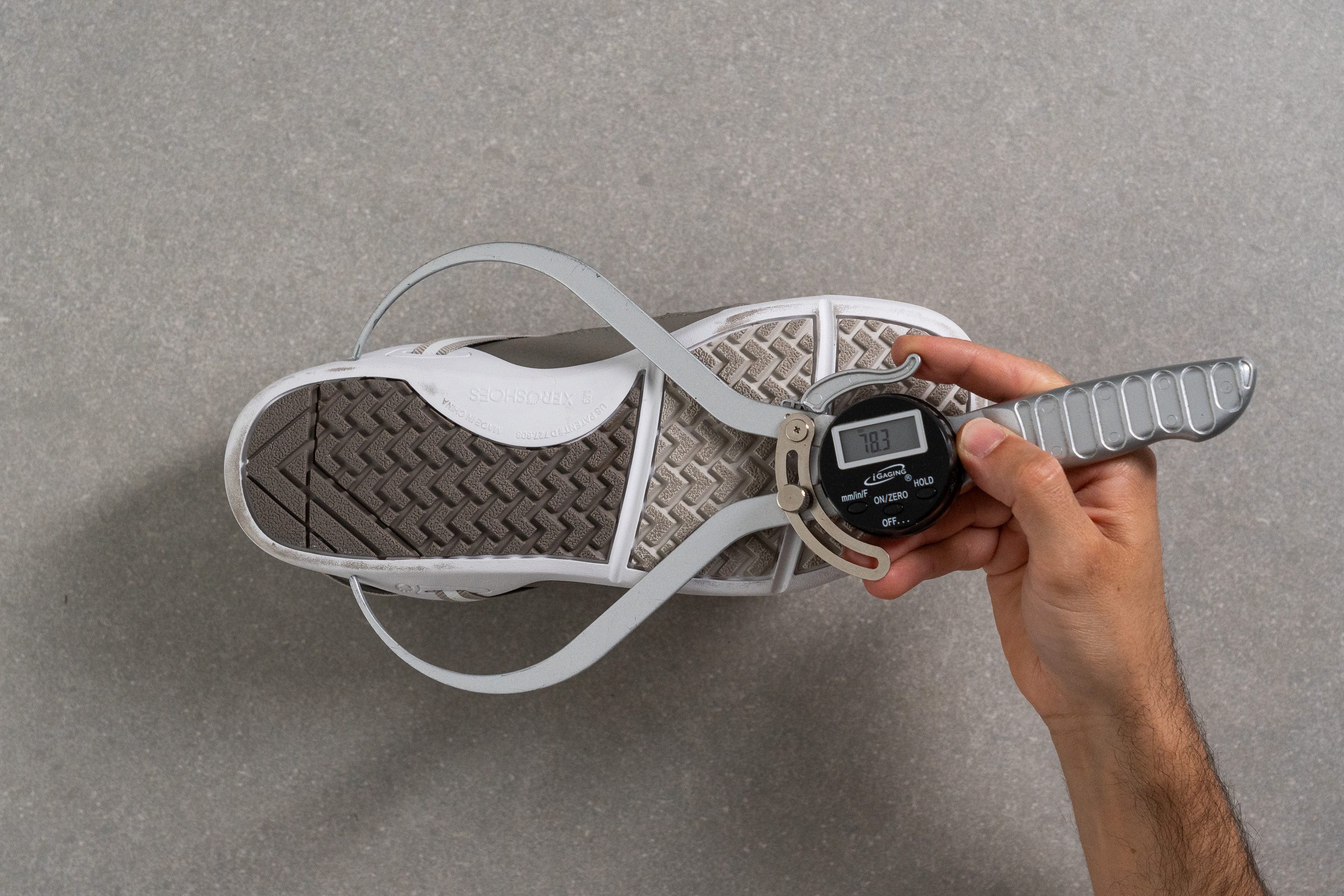 Xero Shoes Prio Midsole width - heel