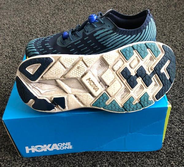 Men's hoka one hot sale one clifton 5 knit