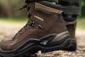 Lowa Renegade GTX Mid Heel stack outdoor