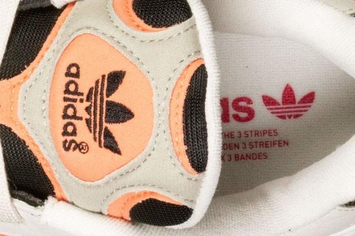 Adidas Yung-1 label on tongue