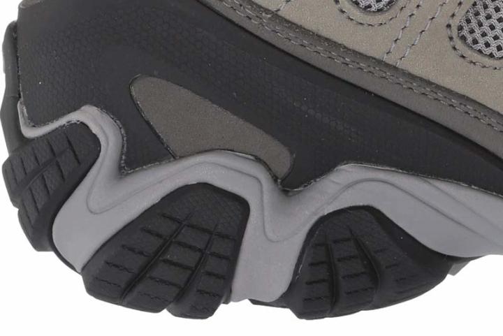 Excellent grip on most terrain types BDry midsole