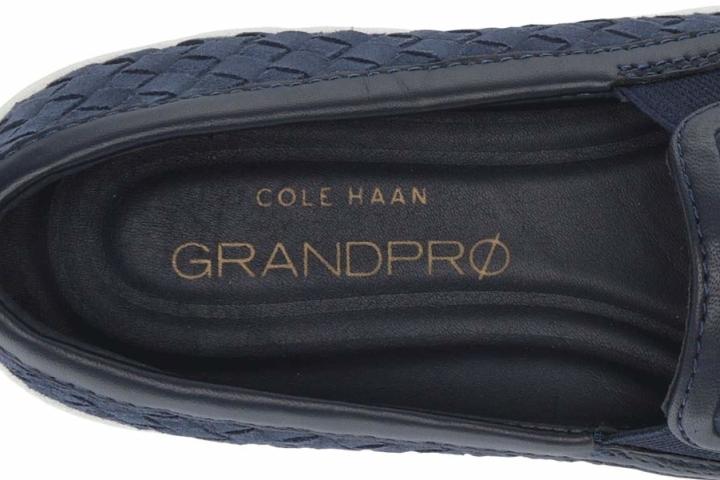 Cole Haan GrandPro Spectator Slip On Sneaker collar