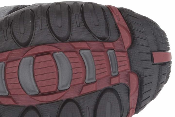 Provide sufficient protection from wet conditions outsole 1.0