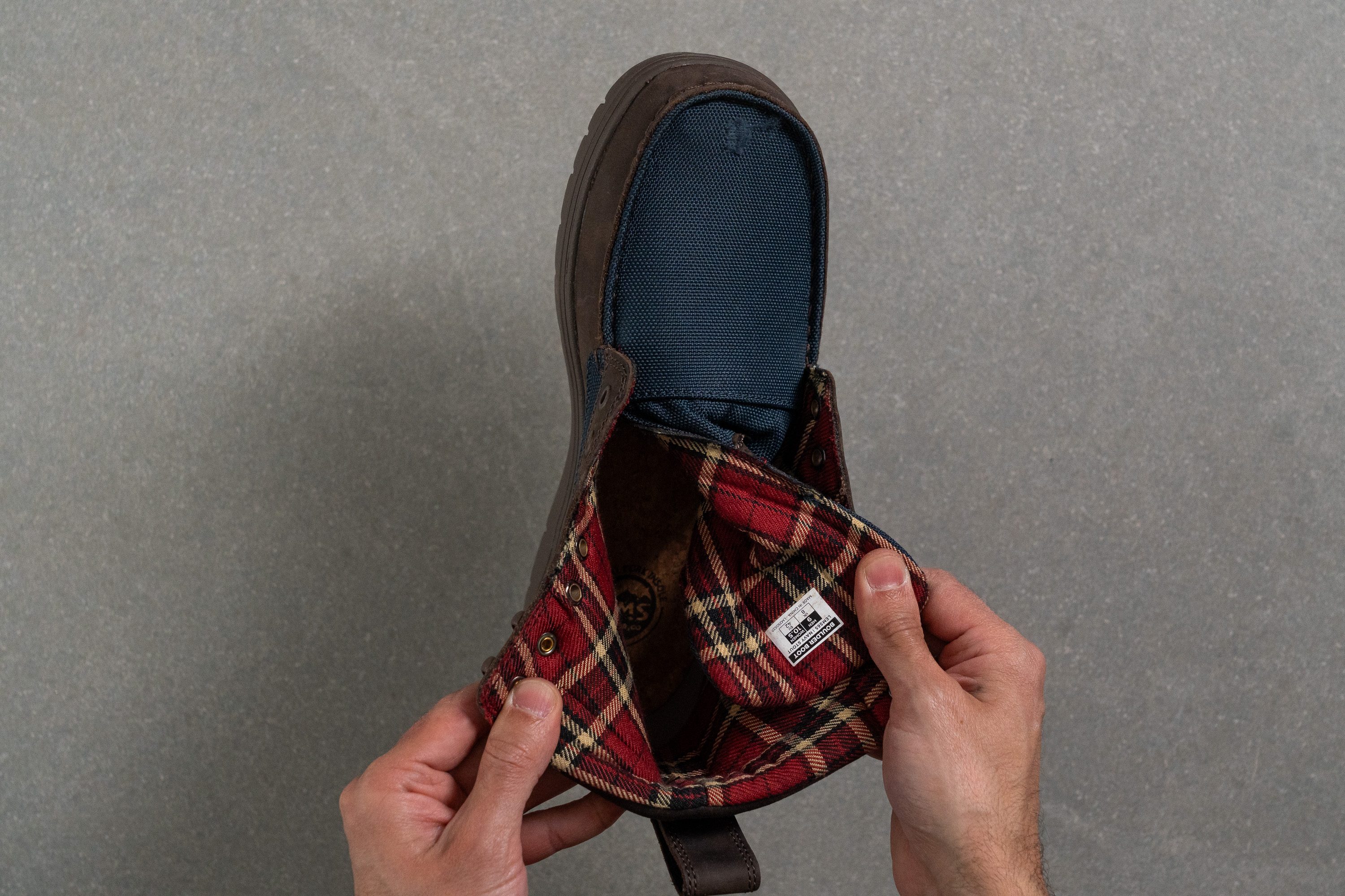 Lems Boulder Boot Tongue: gusset type