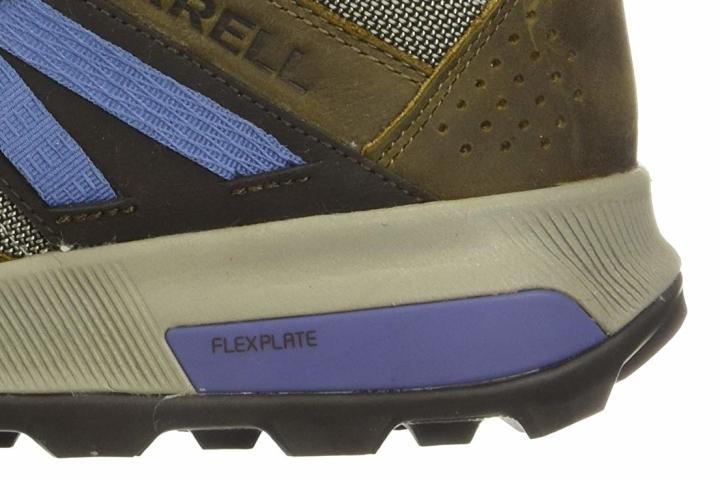 Over-the-ankle hiking shoe midsole 1.0