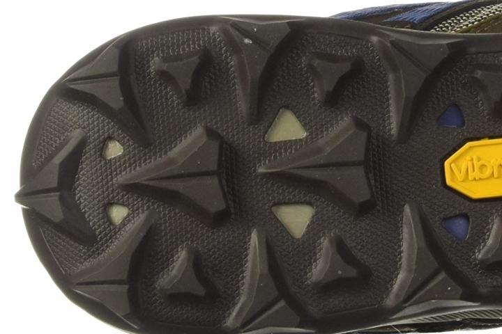 Over-the-ankle hiking shoe outsole 2.0