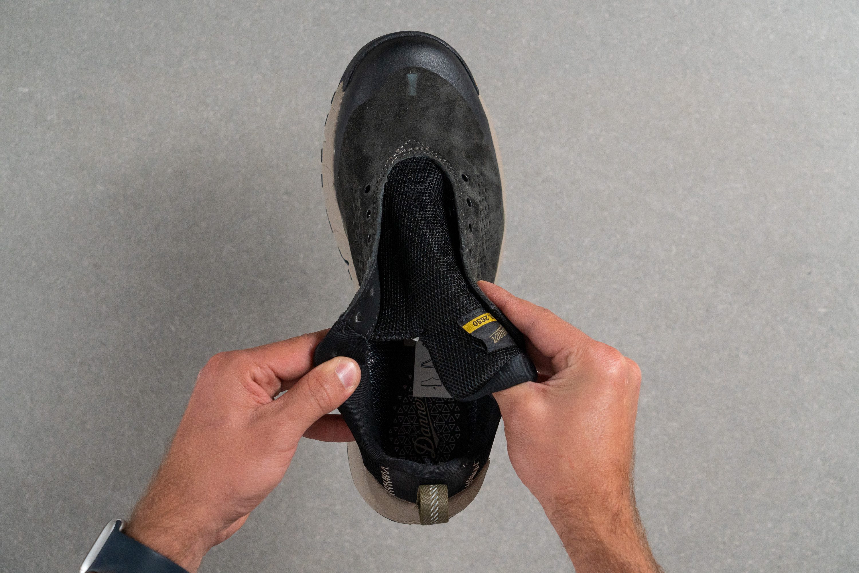Danner Trail 2650 GTX Tongue: gusset type