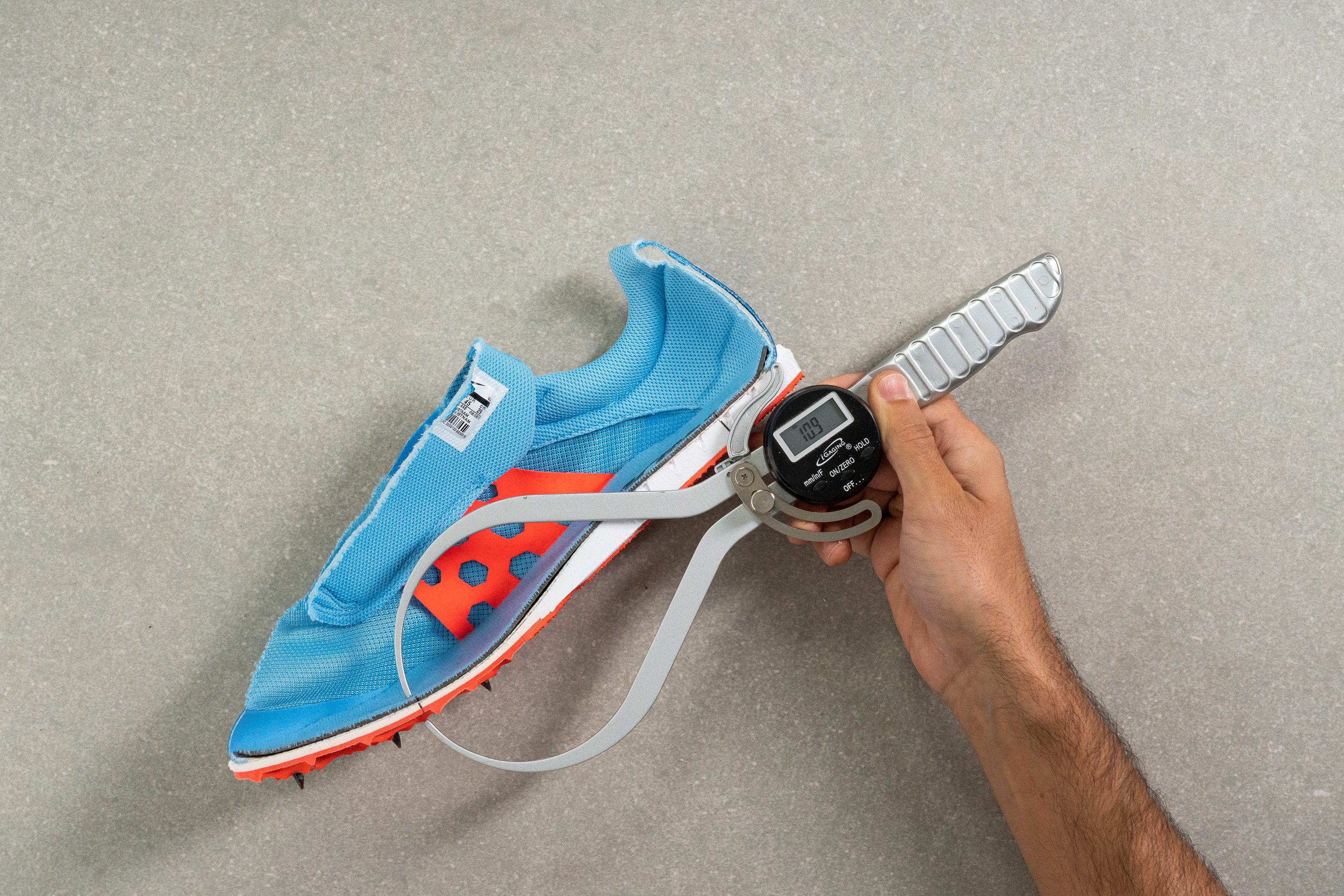 Nike Zoom Rival D 10 Forefoot stack