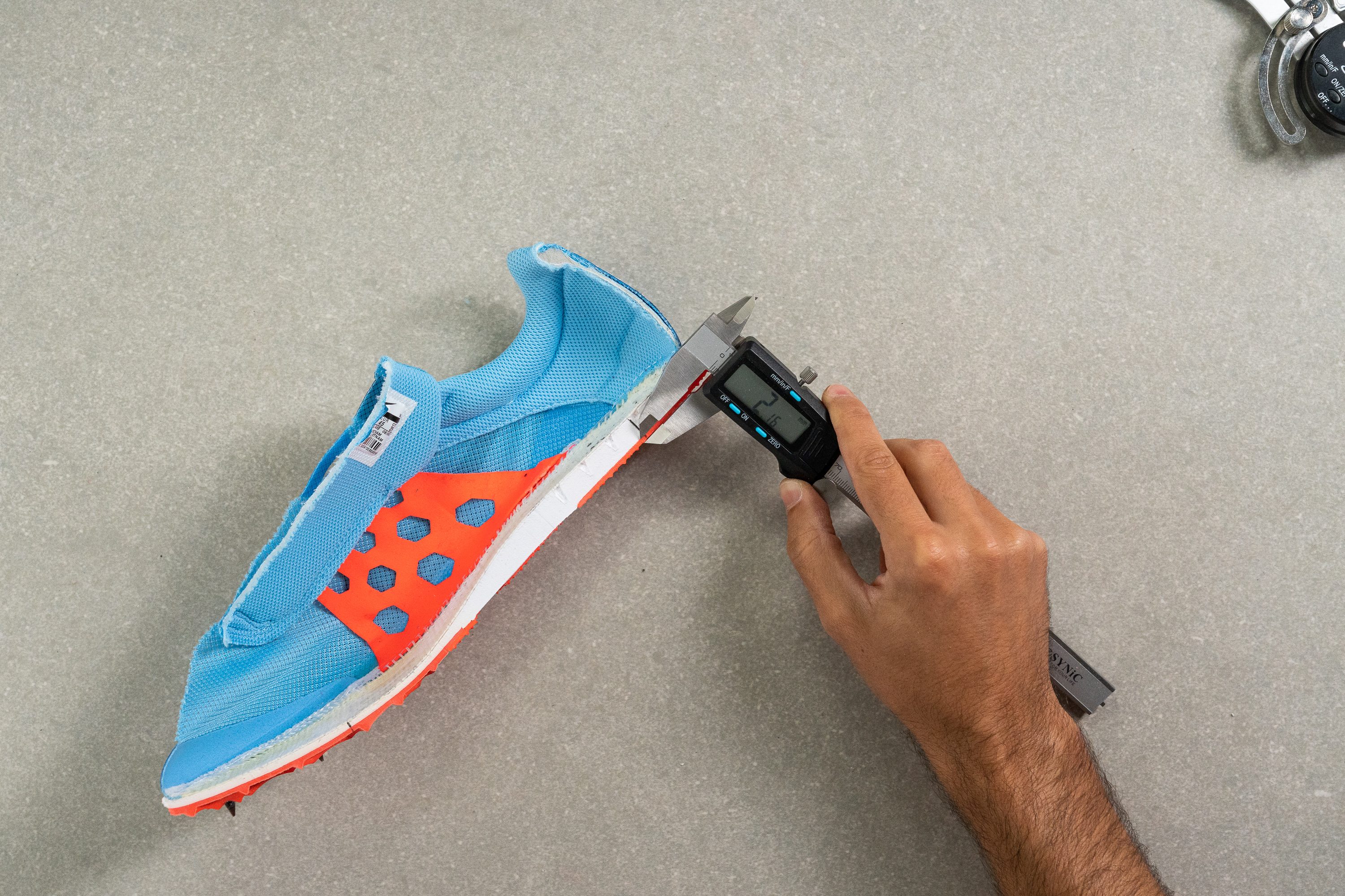 Nike Zoom Rival D 10 Outsole thickness