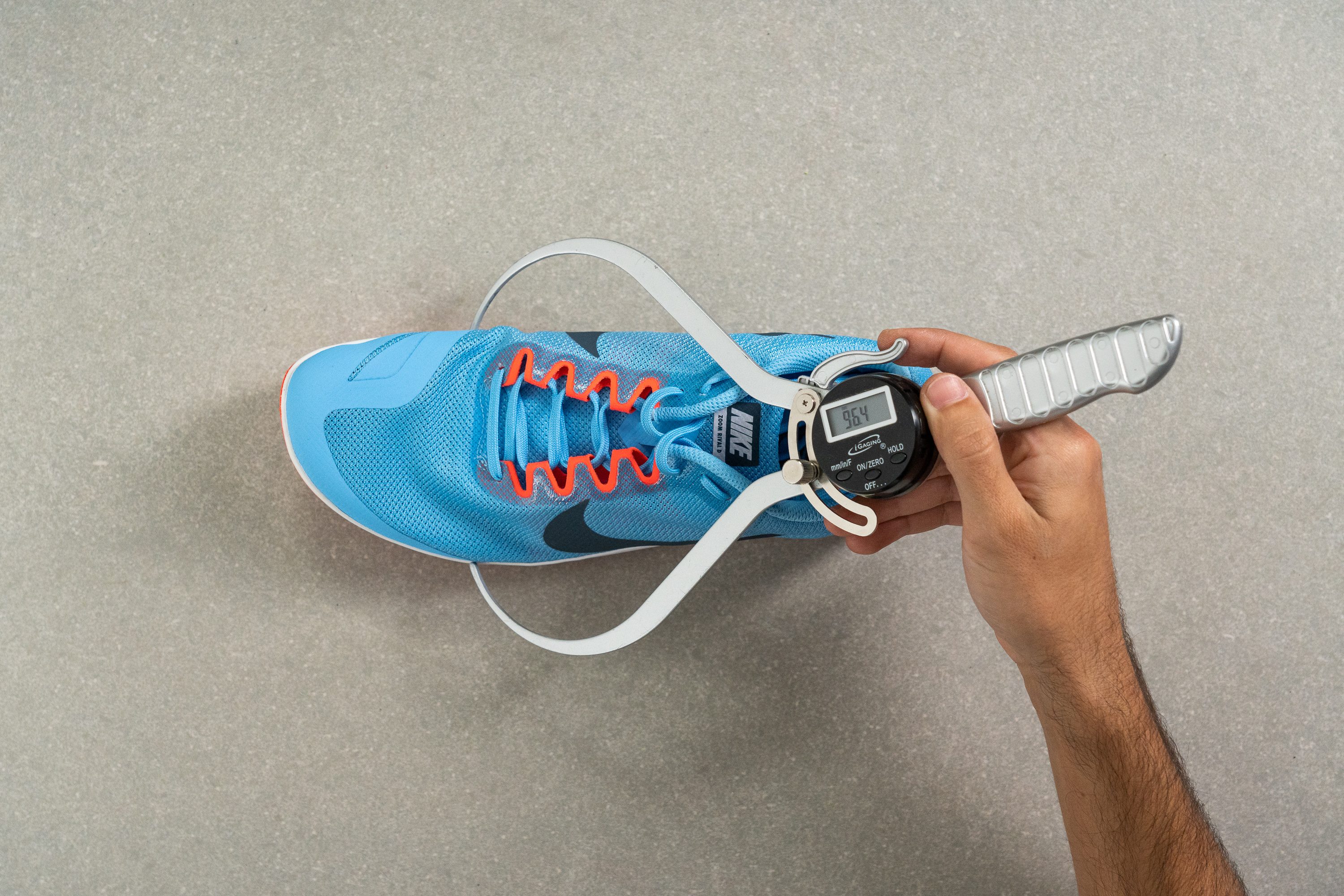 Nike Zoom Rival D 10 Width / Fit measurement