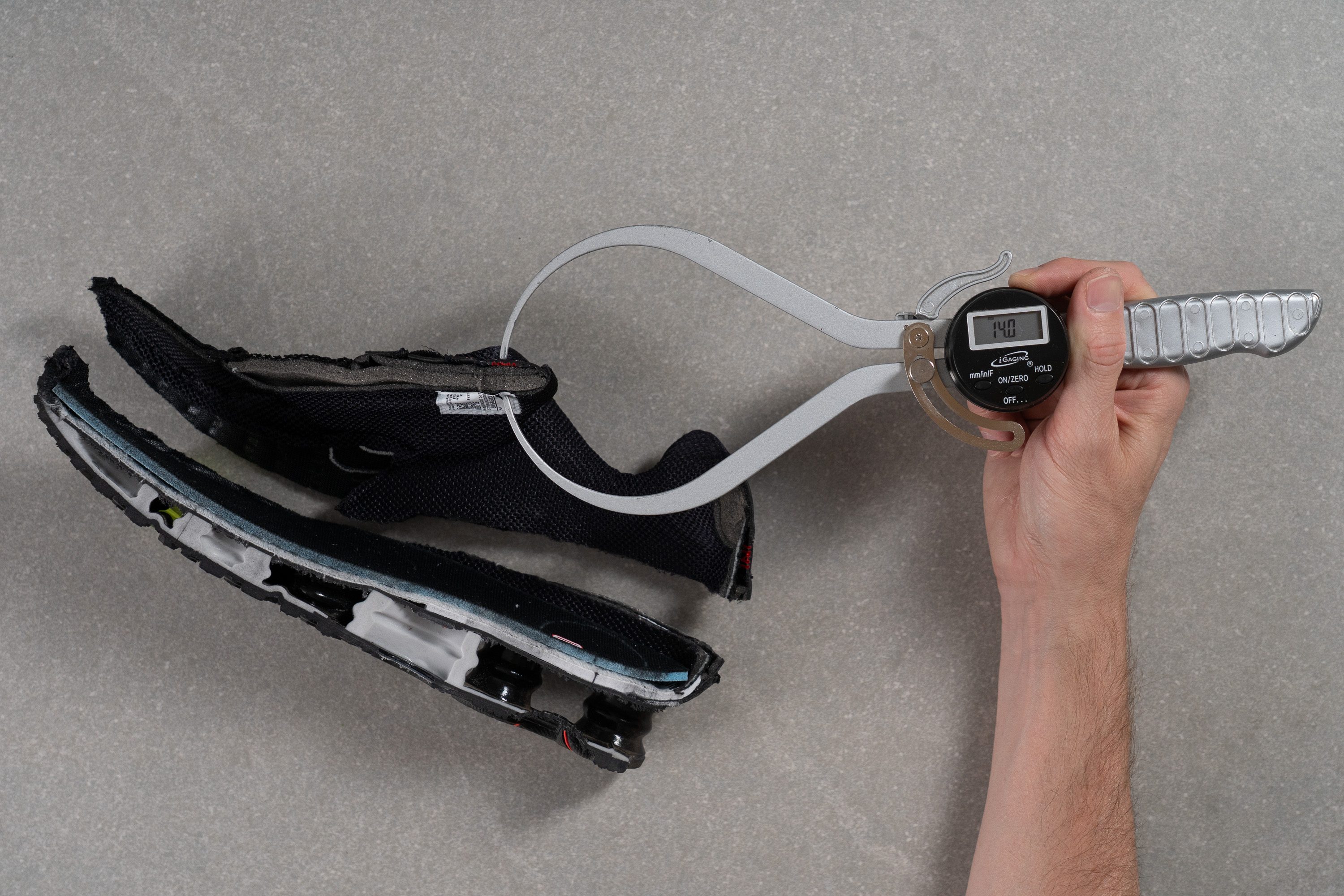 Nike Shox TL Tongue padding