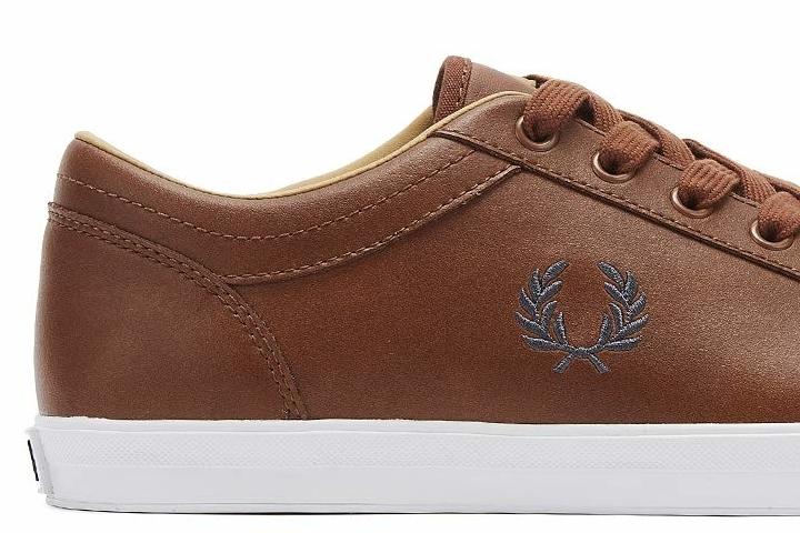 Fred Perry Baseline Leather Style2