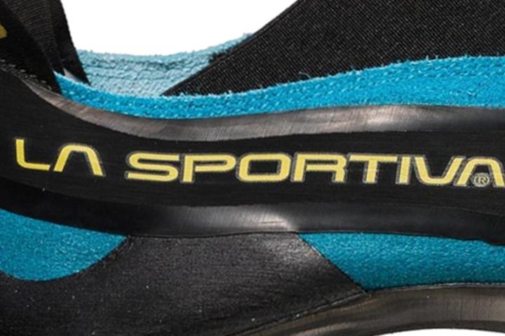 Prefer a climbing shoe that provides sufficient slip resistance on a variety of surfaces logo