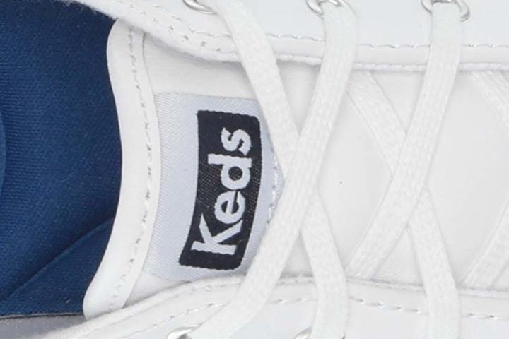 Keds Center Leather logo on tongue