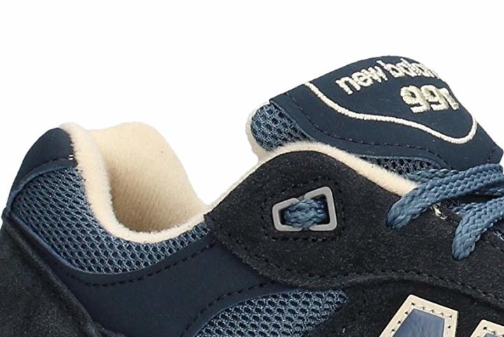 New Balance 991 padded collar