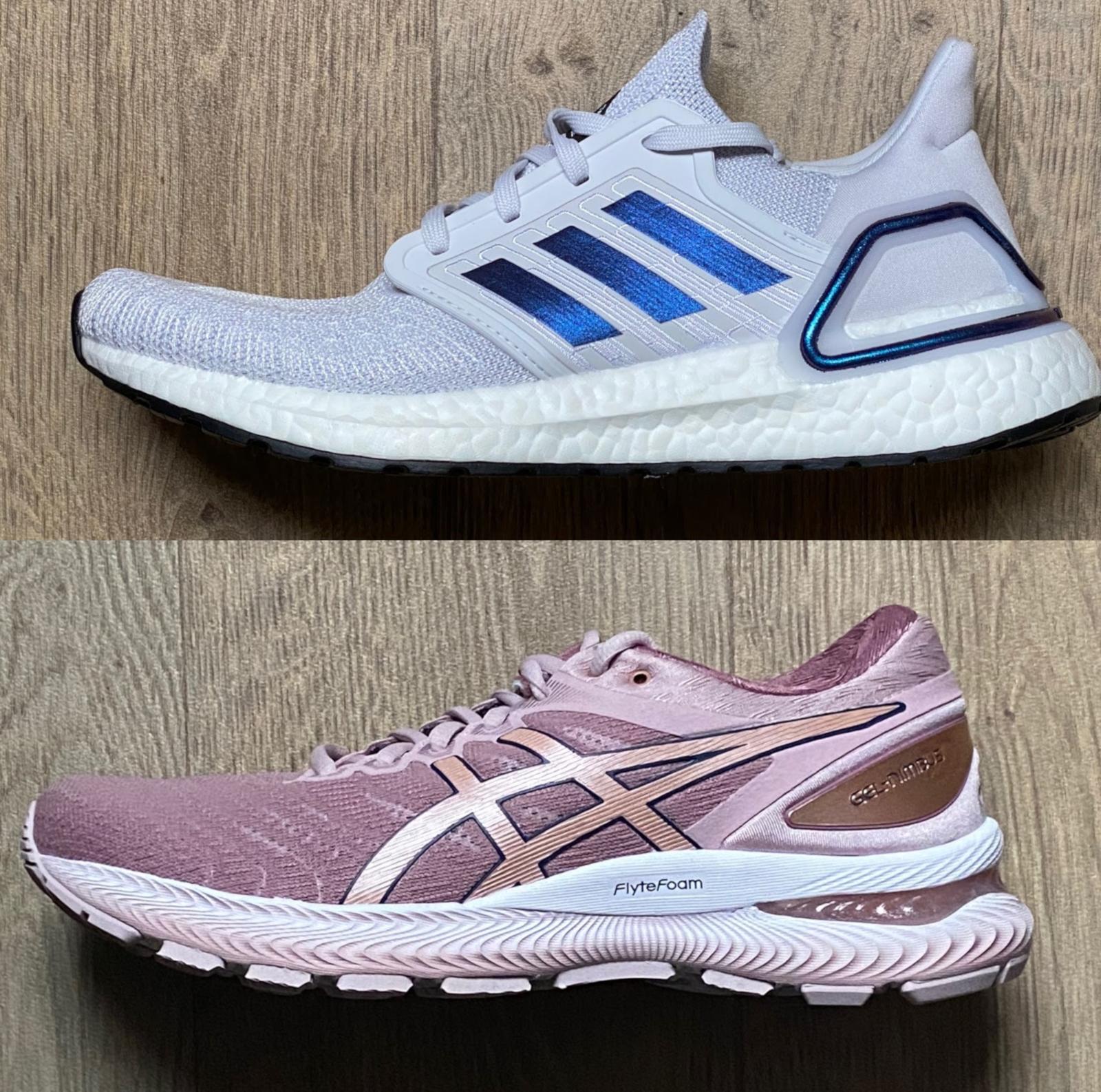 Adidas ultra boost vs asics nimbus 18 sale