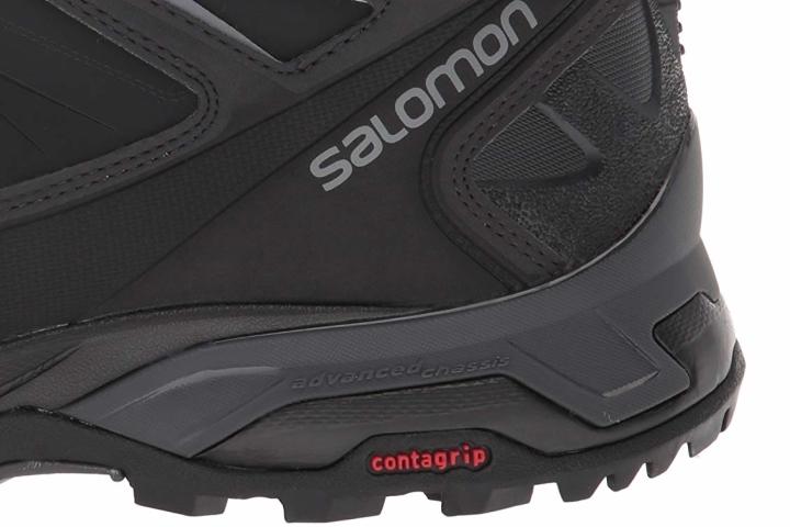 Botas Salomon Ellipse Winter GORE-TEX preto rosa mulher ankle support