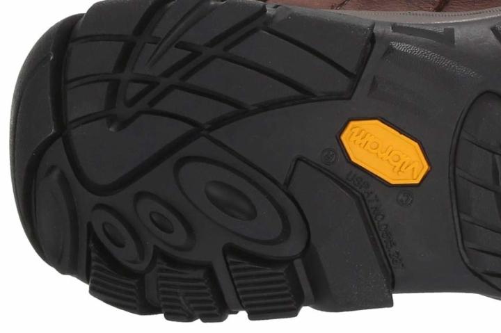 Excellent grip on all types of surfaces Prime Mid Waterproof outsole 1
