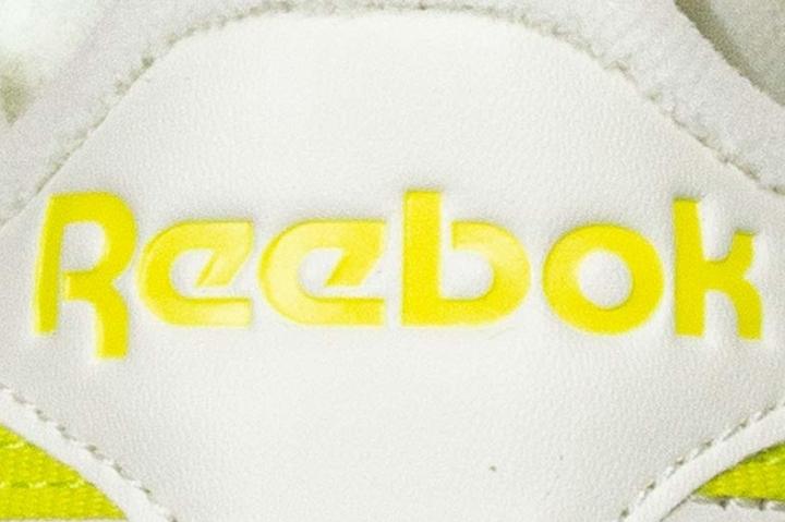 Womens Reebok Royal Glide heel tab branding