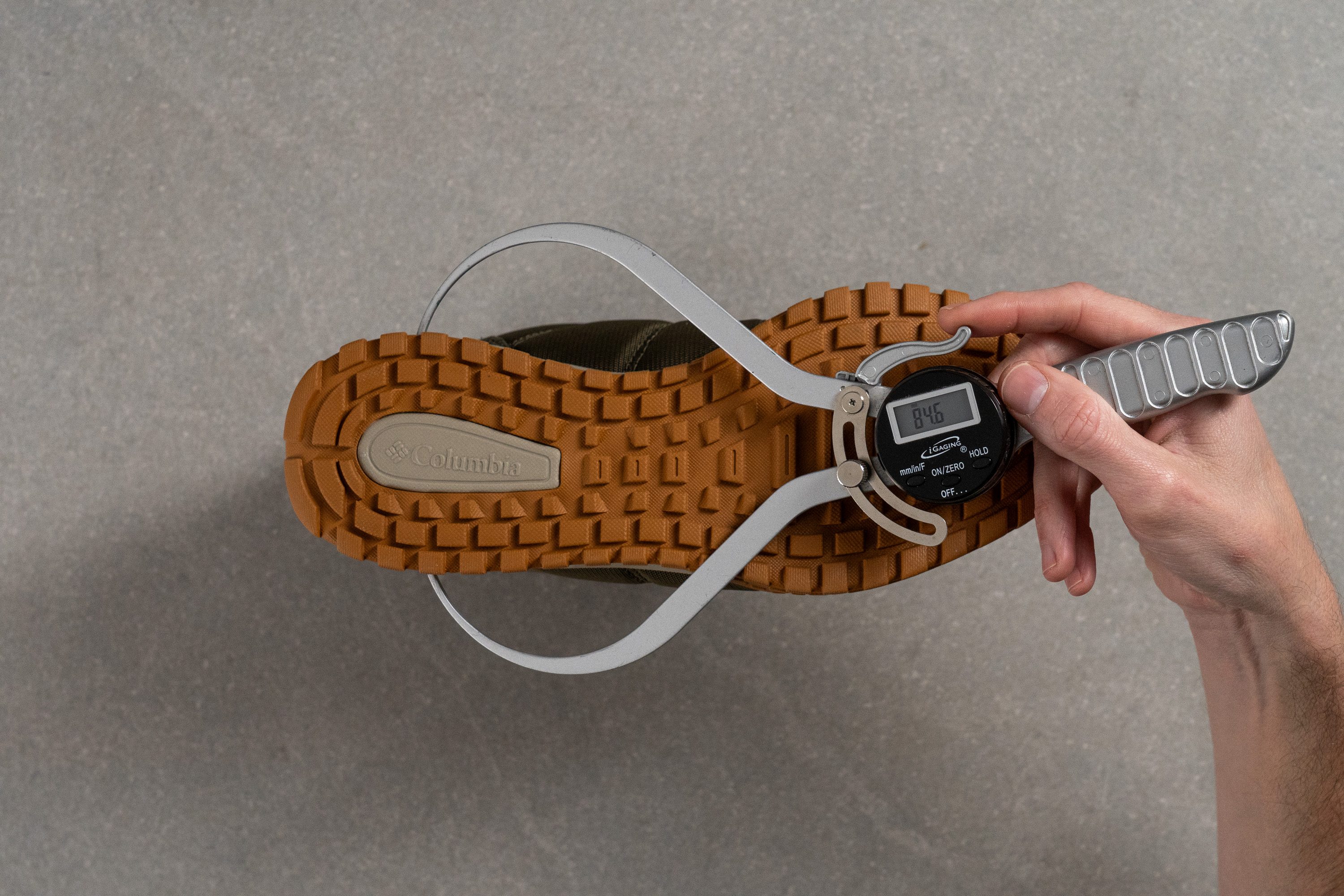 Columbia zapatillas de running Adidas hombre pista talla 33.5 Midsole width in the heel