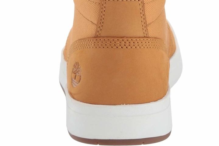 timberland updates Davis Square Mixed-Media Chukka heel