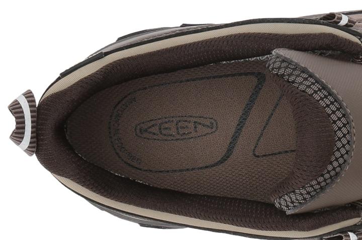 KEEN Targhee Exp WP offers enhanced grip on rocky surfaces insole