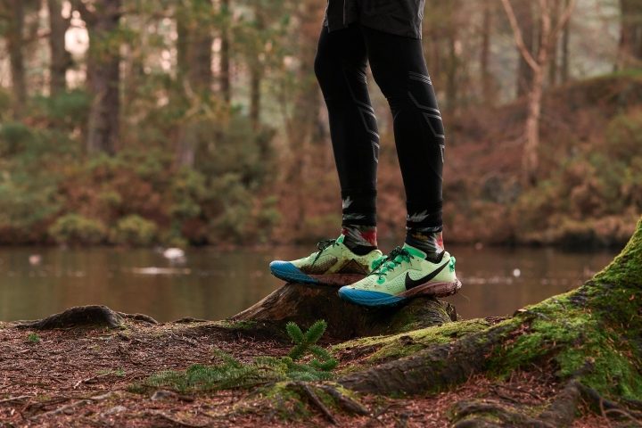 Nike Terra Kiger on feet trail run