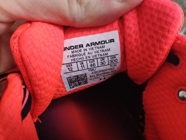 Under armour shoes made in best sale usa