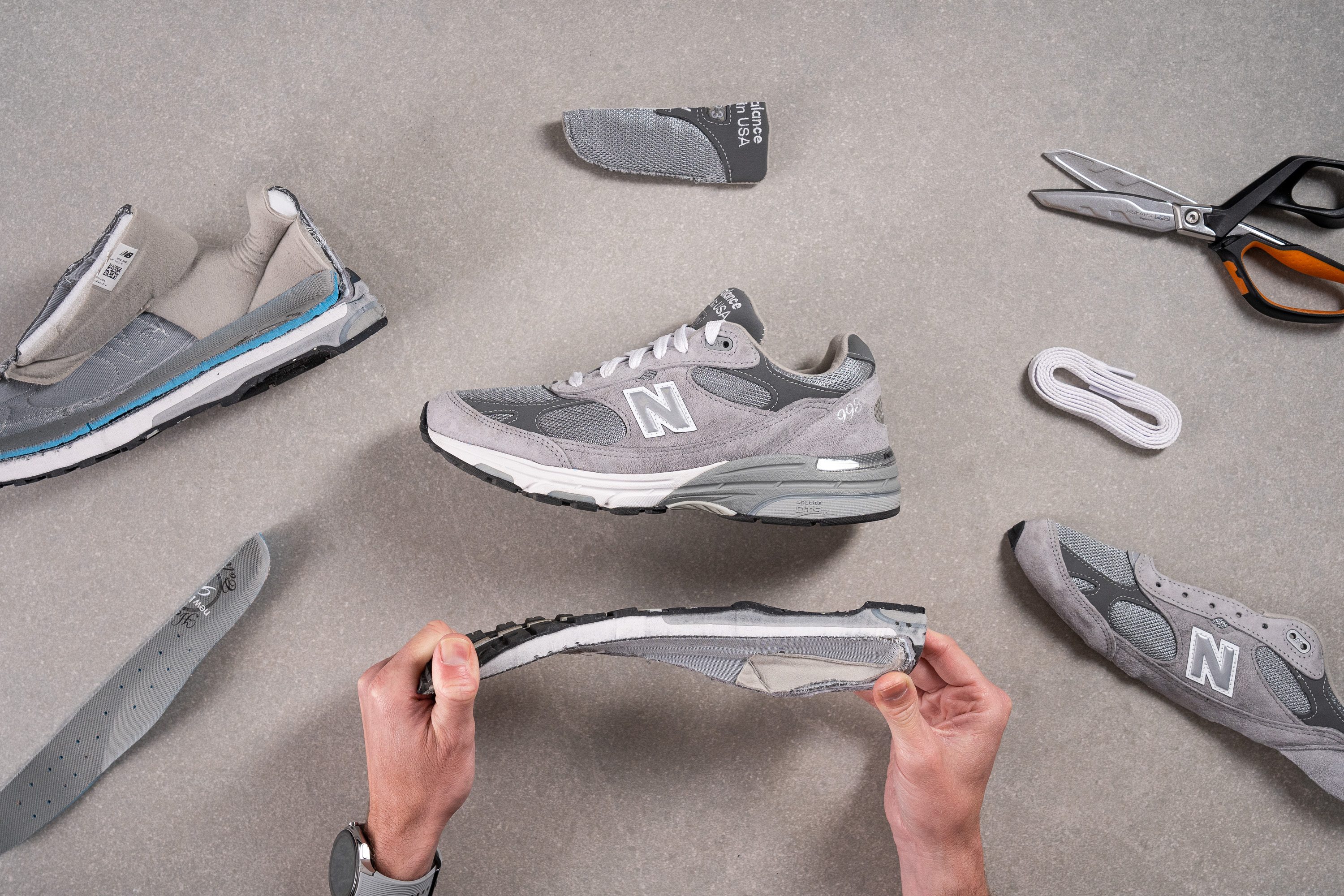 New Balance 993_pieces