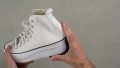 Converse Run Star Hike madness x converse one star snowflake flocking all black beige for buy_1