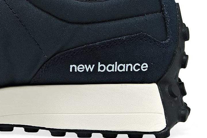 New Balance 327 heel area