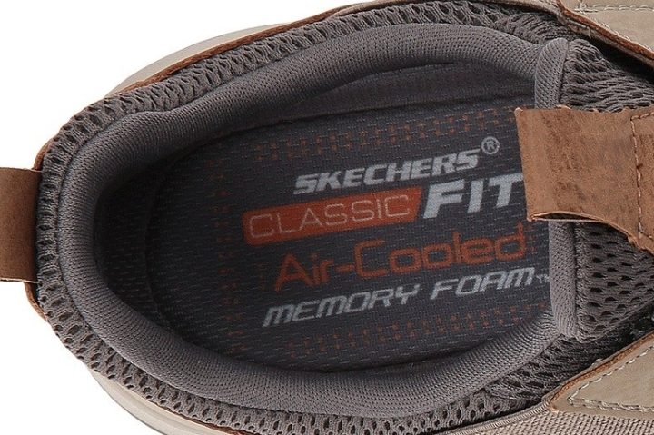 Кроссовки белые skechers 39 размер skechers-classic-fit-delson-camben-insole