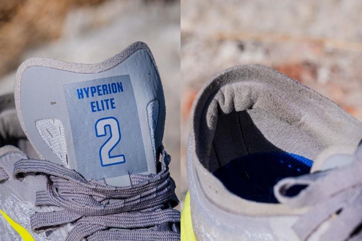 Hyperion Elite 2 heel and tongue design