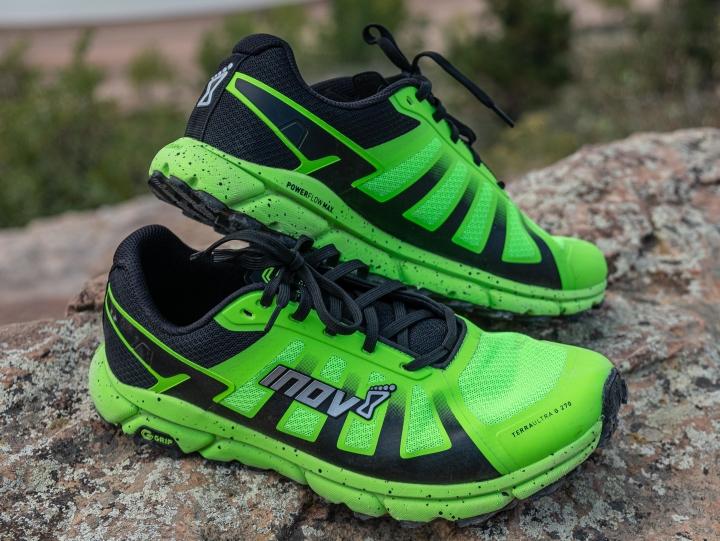 Inov8 TerraUltra G 270 Mens Trail Running Shoes Green 