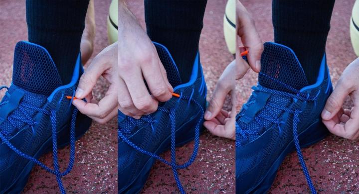 How to lace Adidas Dame 7