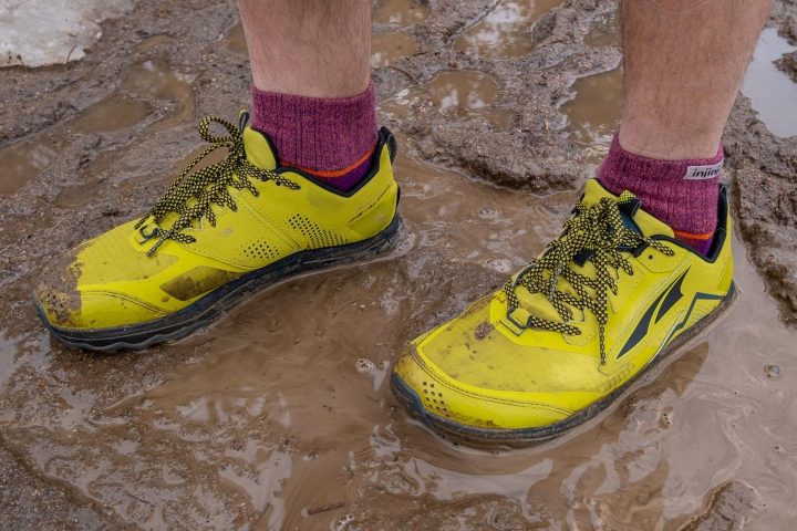 Corriendo en el barro con las Altra Lone Peak 5