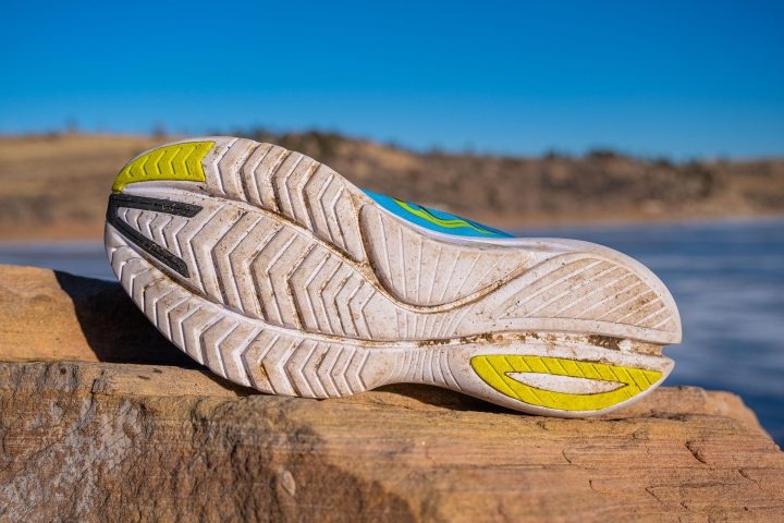 Outsole on Saucony Kinvara 12