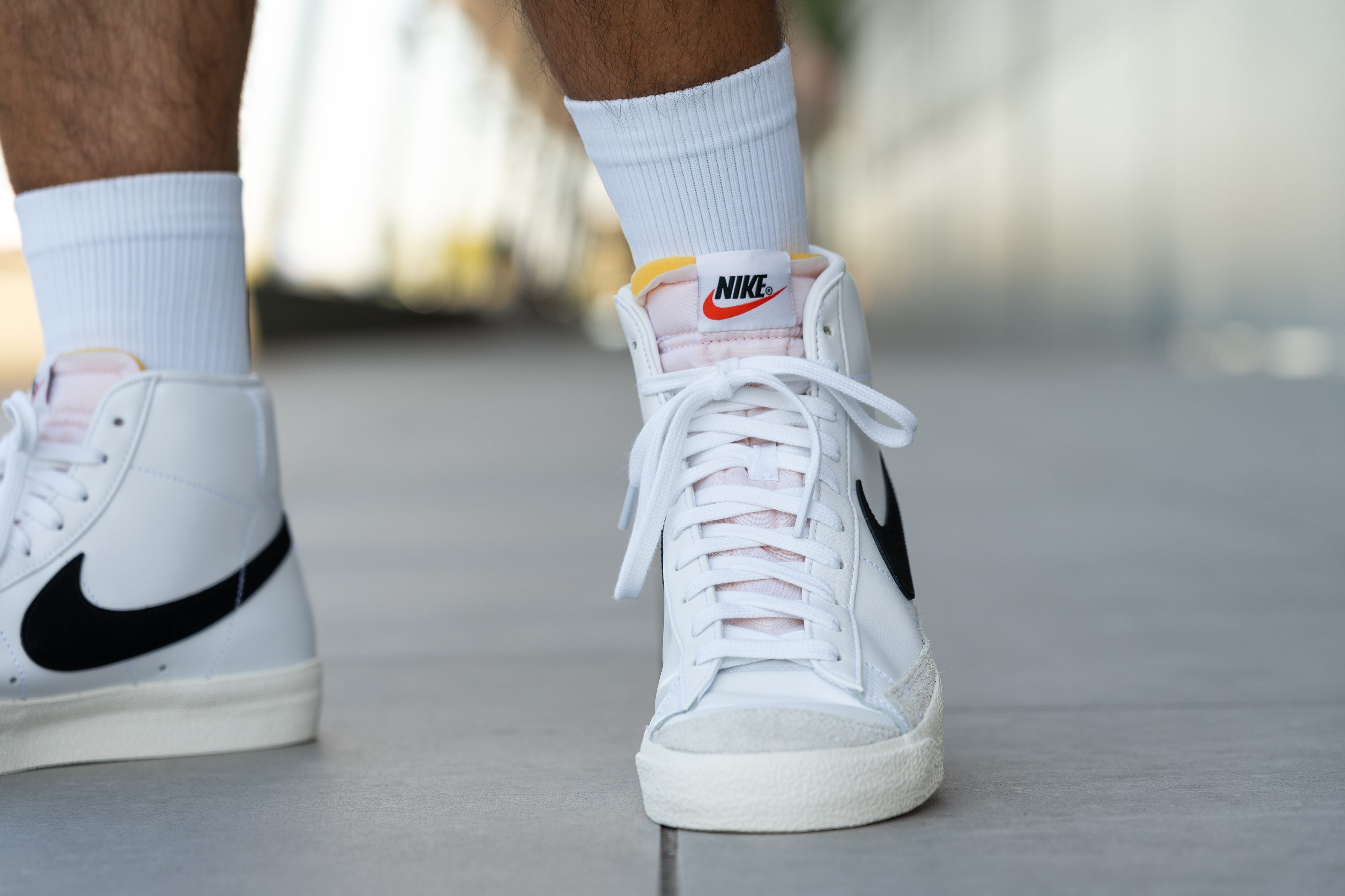 Nike blazer patchwork on feet best sale