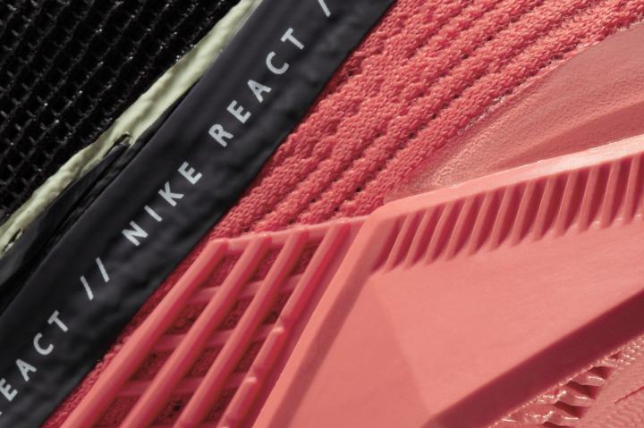 Nike React Metcon Turbo cushioning
