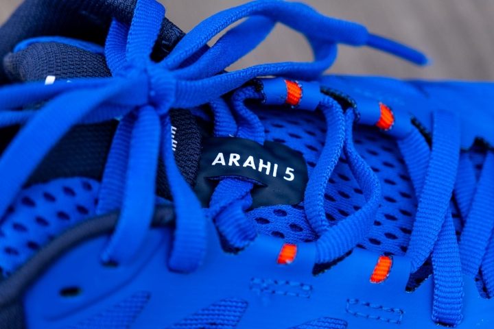 Sistema de cordones de las Arahi 5