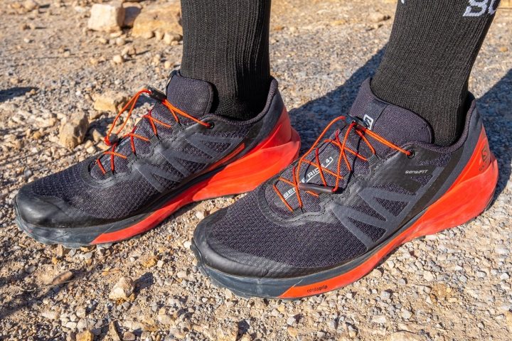 Cut in half: Salomon Sense Ride 4 Review | RunRepeat