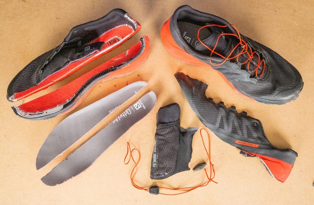 Cut in half: Salomon Sense Ride 4 Review | RunRepeat