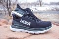 zapatillas de running HOKA ONE ONE apoyo talón más de 100 black