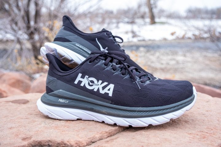 HOKA Evo Mafate pour Hommes en Cyan Citrus black