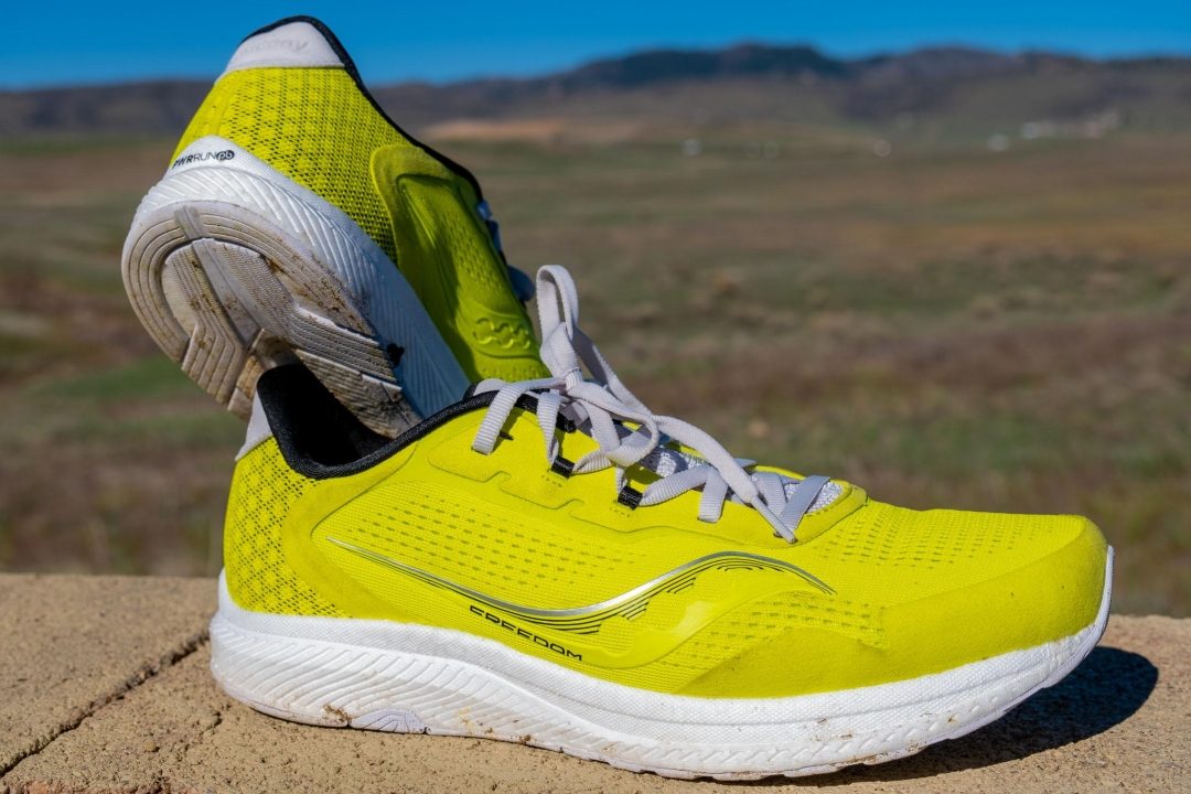 Cut in half: Saucony Freedom 4 Review | RunRepeat