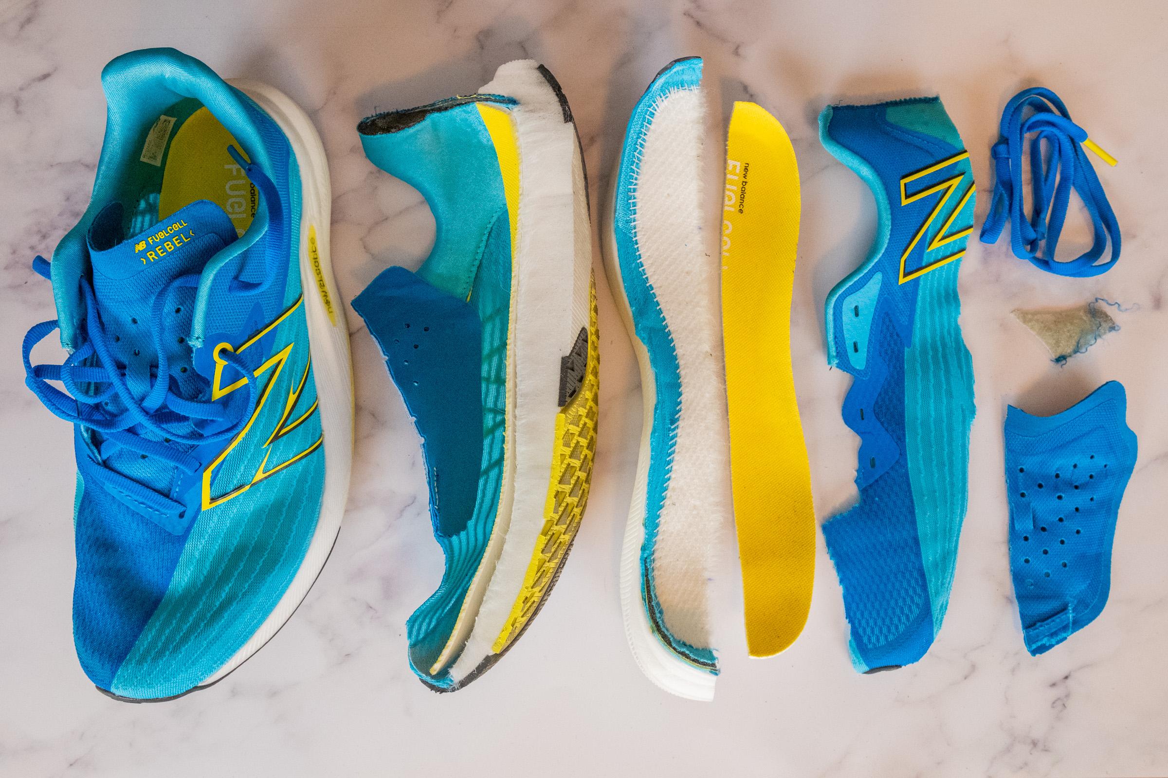 Cut in half: New Balance FuelCell Rebel v2 Review | RunRepeat