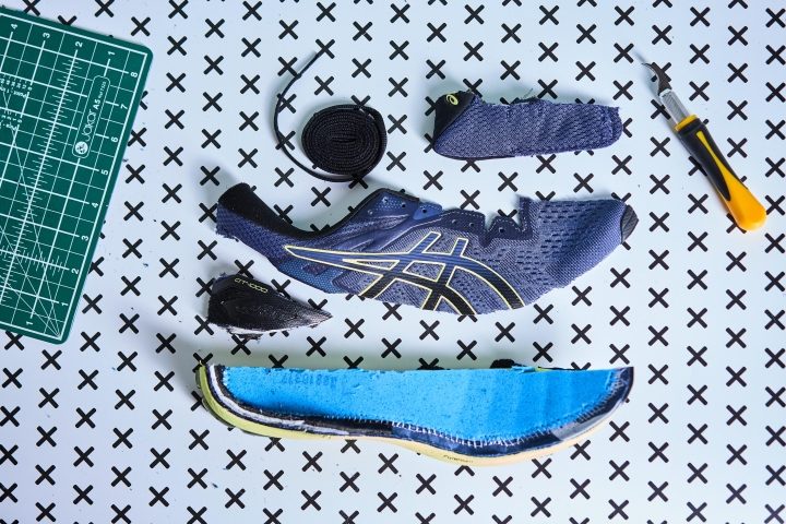 ASICS GT 1000 10 materiales