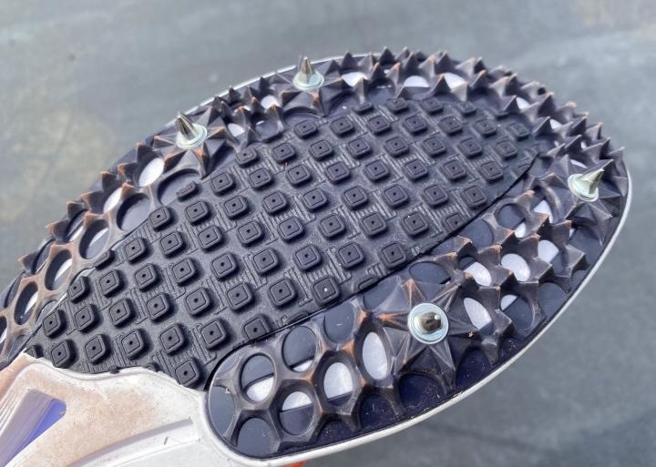 Spikes on Nike Spike Flat