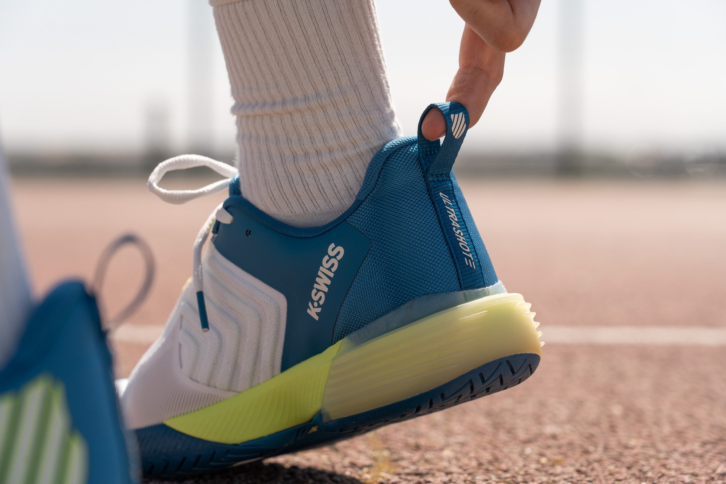 K-Swiss Ultrashot 3 Heel tab