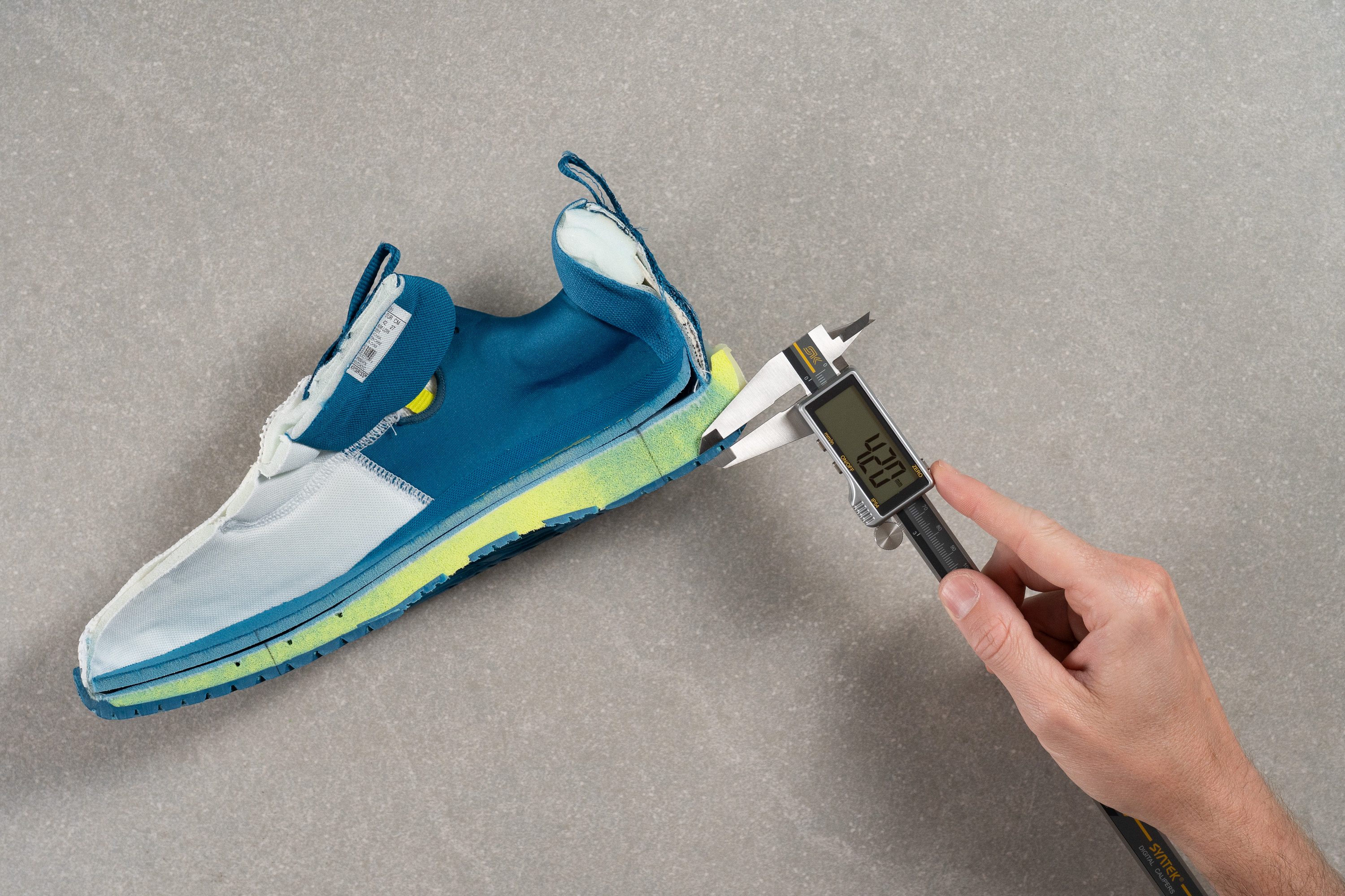 K-Swiss Ultrashot 3 Outsole thickness
